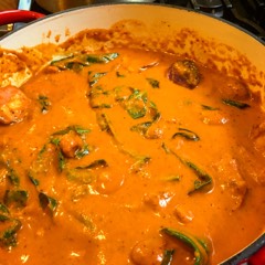 CrispyPotatoAndChickenTikkaMassala