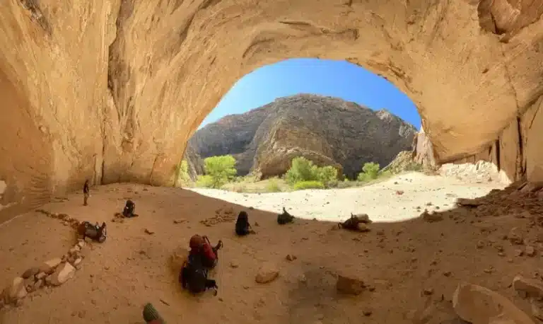 hole in rock media
